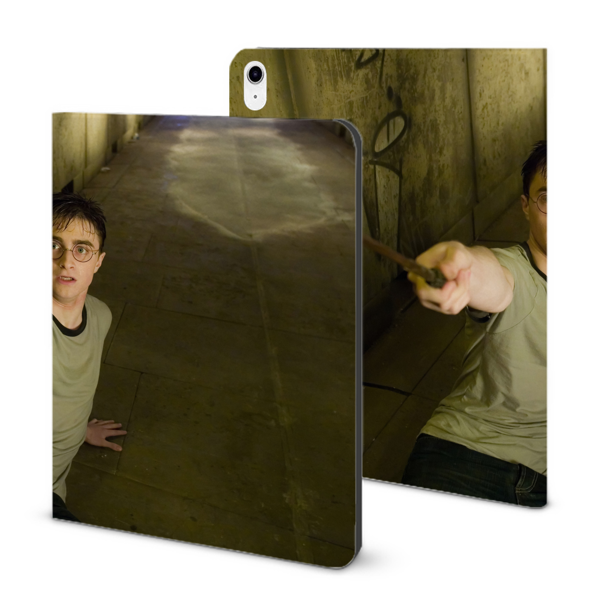 （画像用） Harry Potter ハリー・ポッターシリーズ IPad ケース ブック型 PUレザー TPU 耐衝撃 軽量 薄型 ペン収納なし 全面保護 IPad 各モデル対応